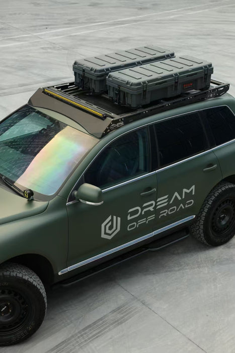 Vipera Pavement customizable color Super Slim Modular Roof Rack Cayenne