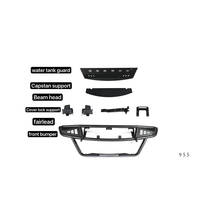 Vipera 955 Good Quality Offroad Accessories Front/Rear Bumper Carbon Steel Cayenne 955