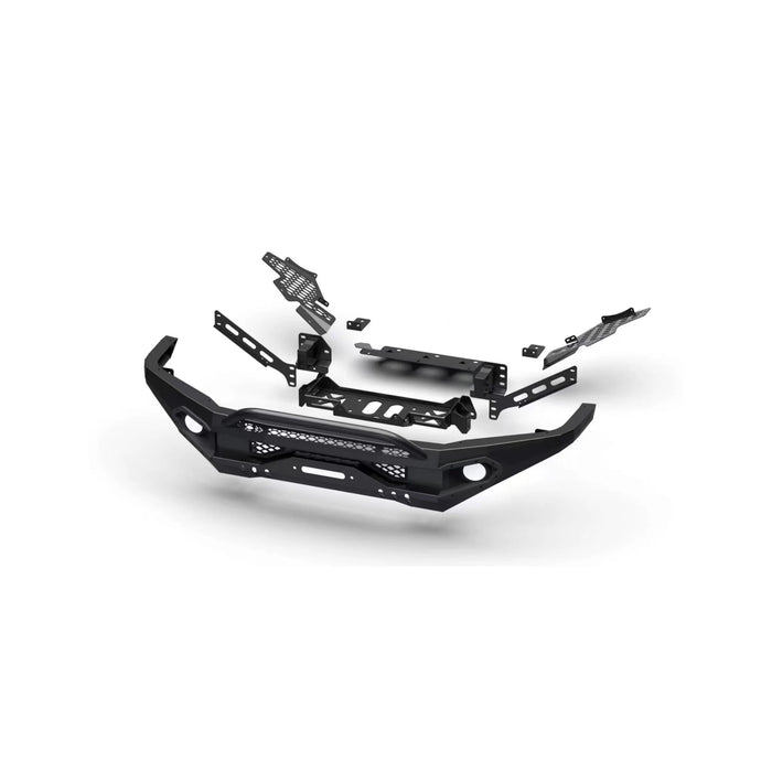 Good Quality Offroad Accessories Front Bumper Aluminum 4mm Inner Carbon Steel 3mm Inner for Toyota LC200 16-20