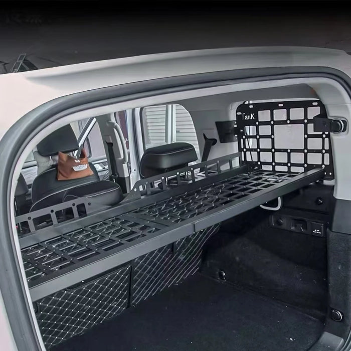 Aluminum Alloy Storage Frame for Tank 300 Modified Trunk Expanding Hanging Net Special Side Window Tail Box Roof Rack for Cars