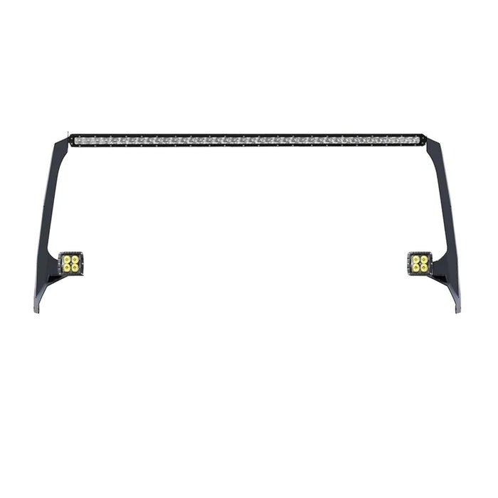 Vipera WranglerJL Off-Road Modification LED Roof Light Spotlight Long-Range A-Pillar Bracket Strip Flashlight Condition New