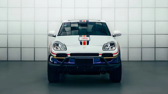 For for Cayenne 955 New Modular Tubular Offroad Front Bumper with Winch Mount & Bull Bar Option