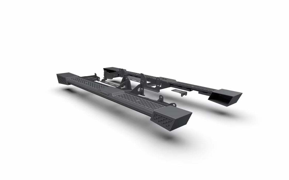 Good Quality Offroad Accessories Front Bumper for LX570  Aluminum 4mm Inner/carbon Steel 3mm Inner