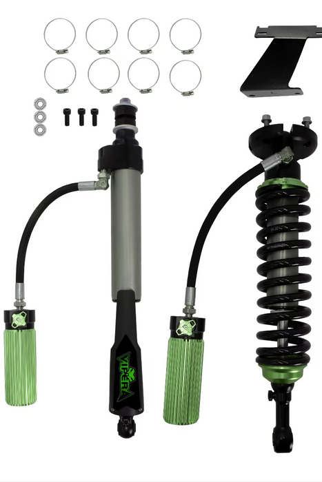 Wrangler Single-Circuit Bidirectional Adjustable Nitrogen Shock Absorber 2-3.5 inch Lift Kit Body Control Suits Roads Protects Parts Color Custom