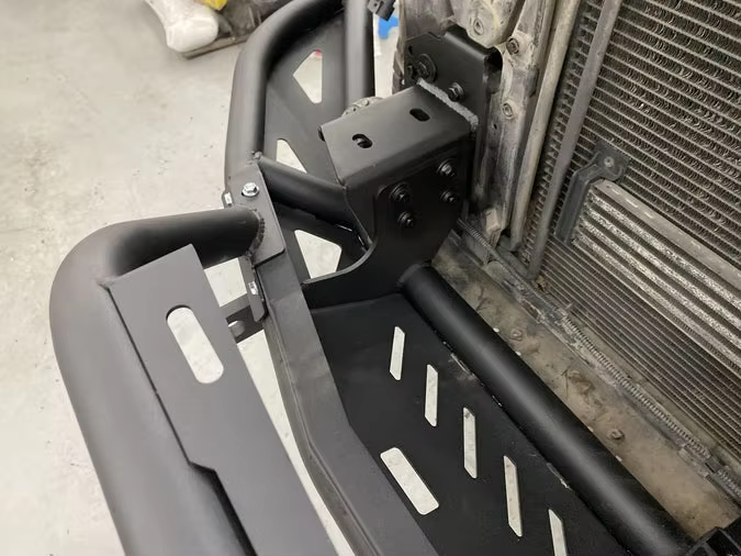 For for Cayenne 955 New Modular Tubular Offroad Front Bumper with Winch Mount & Bull Bar Option