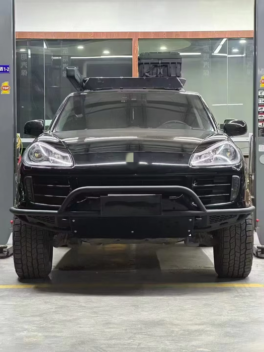 Cayenne957/958/Touareg Good Quality Offroad Accessories Front Bumper for Cayenne957 Carbon Steel 6mm