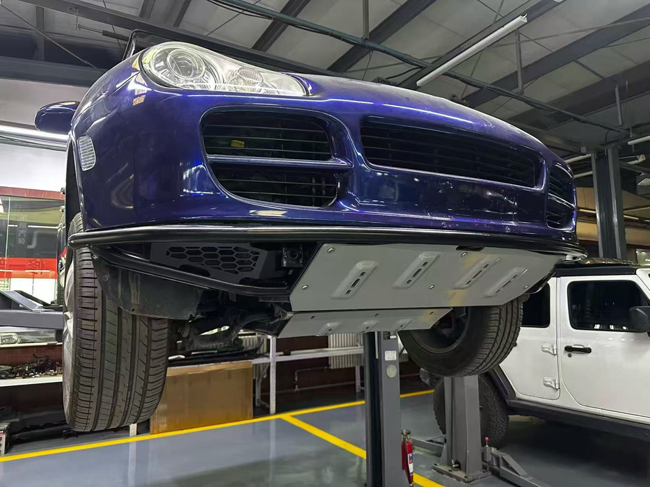 Front Bumper for Cayenne 955 (Material: Carbon Steel + Al-Mg Alloy)