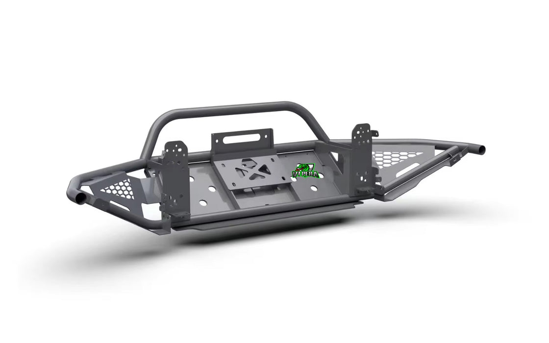 Vipera Good Quality Offroad Accessories Front Bumper High cut Version Carbon Steel 6mm For Cayenne957