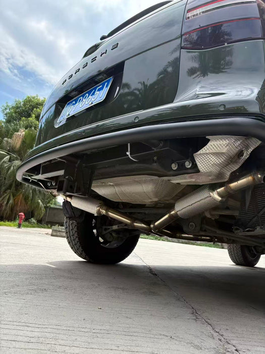 Cayenne 955/957 Minimalist Rear Bumper with Tow Hitch