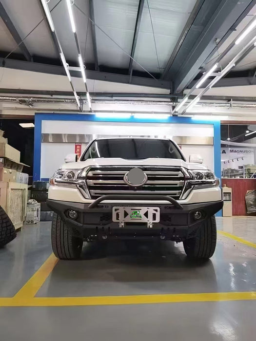 Good Quality Offroad Accessories Front Bumper Aluminum 4mm Inner Carbon Steel 3mm Inner for LC200 16-20