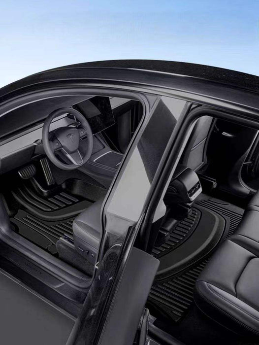 Model Y Full TPE Floor Mats Eco-Friendly Odor-Free  Waterproof  Anti-Slip  Easy to Clean  Perfectly Fits Original Car Mold