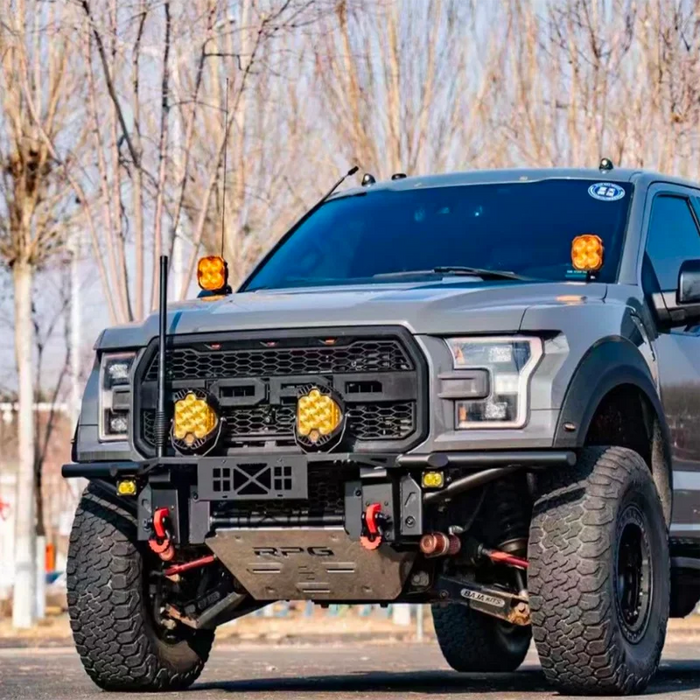 Front Racing Bumper for 2018-2021 Raptor 2nd Gen Raptor No.1 Dune Style - Intercooler Relocation Required