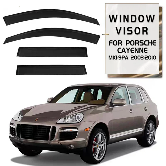 Window Visors & Wind Deflectors for Cayenne - Rain Guards & Wind Shields