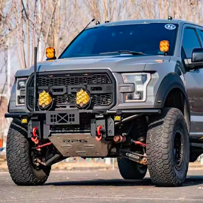 Front Racing Bumper for 2018-2021 Raptor 2nd Gen Raptor No.1 Dune Style - Intercooler Relocation Required