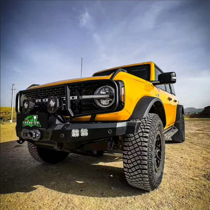 Ford Bronco modified winch front bumper, Bronco front bumper, anti-collision bar front bumper, Bronco Chitu winch front bumper