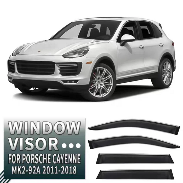 Window Visors & Wind Deflectors for Cayenne - Rain Guards & Wind Shields