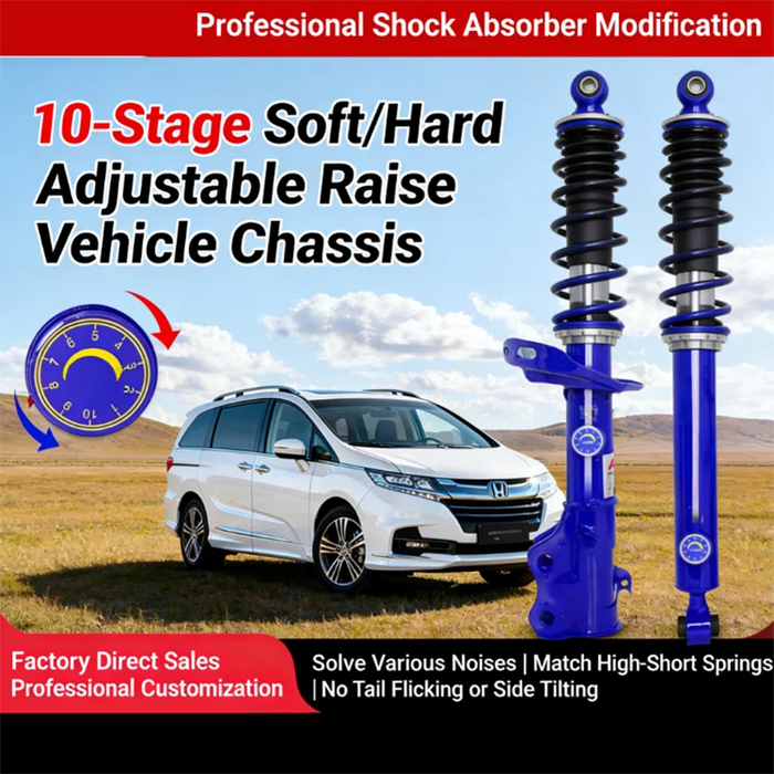 Adjustable Shock Absorbers and Springs Fit for Honda Vezel, Odyssey, Elysion, Stream & Avancier | Modification Parts