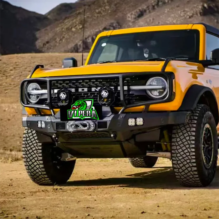 Ford Bronco modified winch front bumper, Bronco front bumper, anti-collision bar front bumper, Bronco Chitu winch front bumper