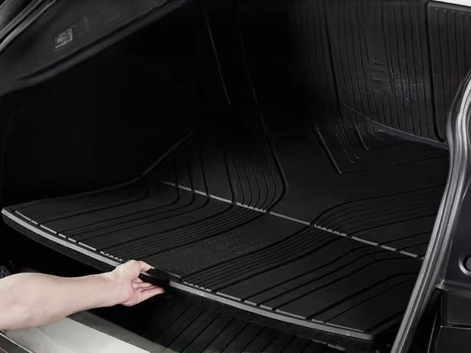 2023 Model S Trunk Mat Front Compartment Mat Waterproof Stain Wear Scratch Resistant Vehicle Specific Custom for Precise Fit