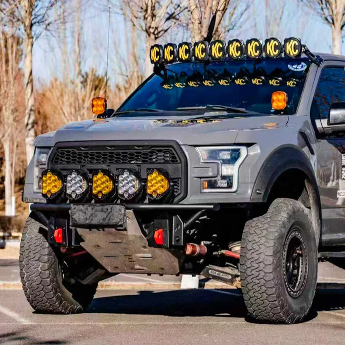 Suitable for 18-21 Raptor/2nd Gen Raptor, No.2 Sand Dune Front Bumper (Extended Version Available), Requires Intercooler Relocation