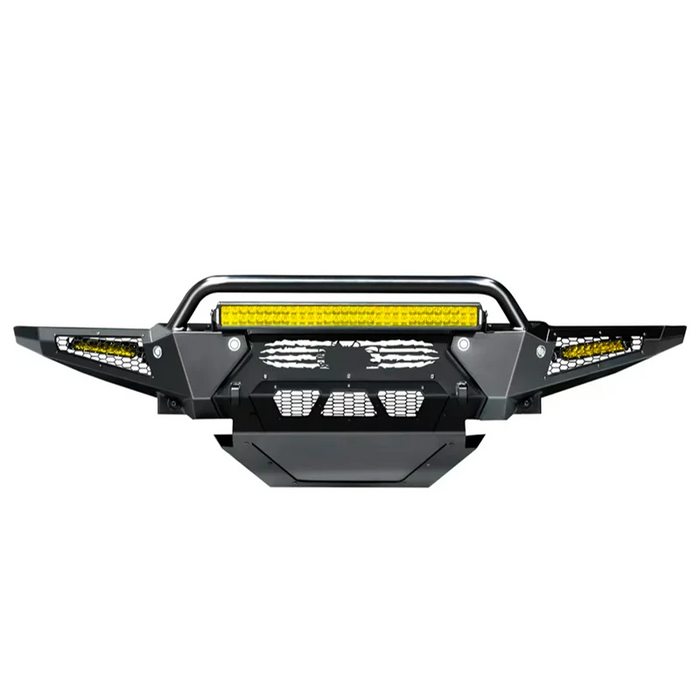 Raptor Racing Front Bumper - Premium Metal Construction, Wear-Resistant, Enhanced Protection, Drill-Free Installation, High Quality