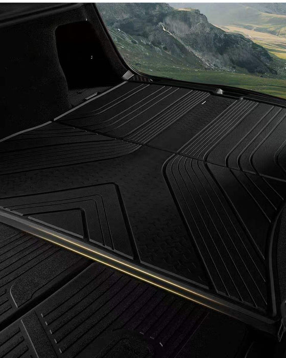 Model 3 Special Trunk Mats Three-Piece Set Dustproof and Scratch Resistant Organize Storage Space