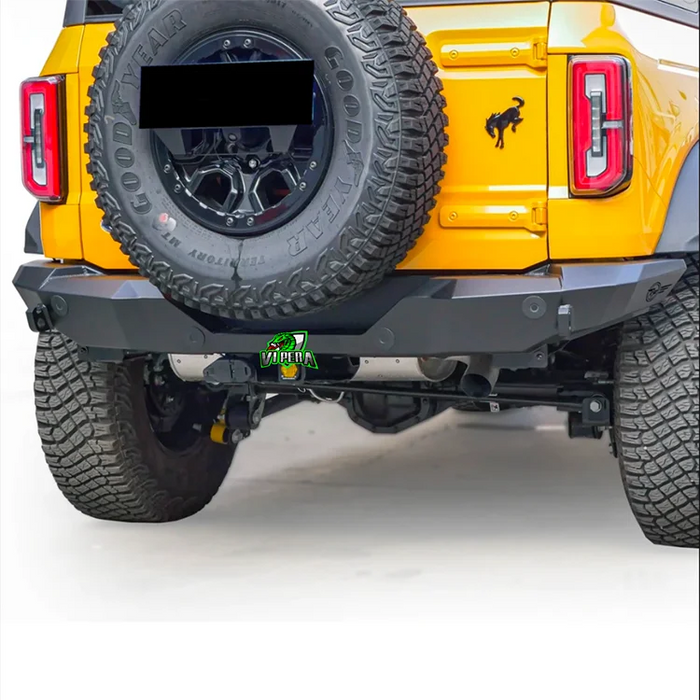 Ford Bronco Rear Bumper - Heavy-Duty Metal Off-Road Bumper