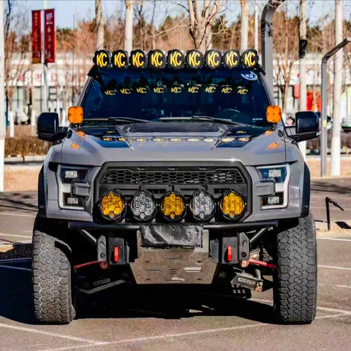 Suitable for 18-21 Raptor/2nd Gen Raptor, No.2 Sand Dune Front Bumper (Extended Version Available), Requires Intercooler Relocation