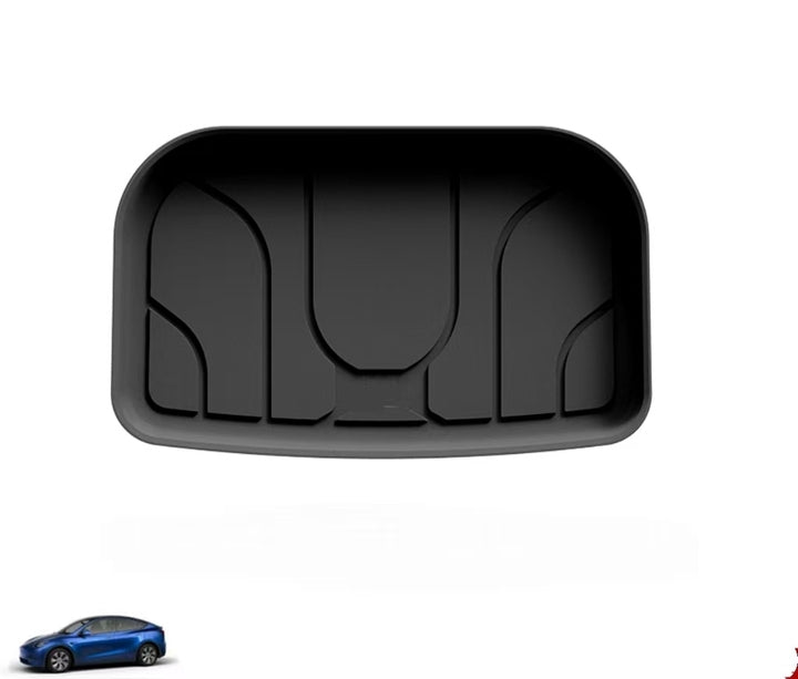 Model Y Trunk Mat Front Compartment Mat Rear Lower Compartment Mat Waterproof Scratch & Wear Resistant Easy Clean