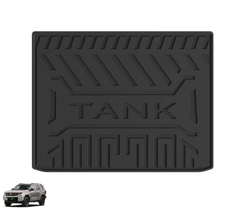 Full TPE Trunk Mat Precise Fit for Tank 400/500 Non-slip Scratch-resistant Protect Trunk Cleanliness