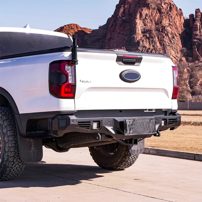 Ford Ranger Rear Bumper, Anti-Collision Rear Bumper, Bumper with Winch Mount, Trail Edition Modified Winch Rear Bumper