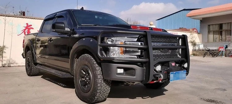Raptor F150 Performance Parts for 17-20 Years Front Guard Plate Bumper Winch Anti-Collision Beam Modification Easy Installation