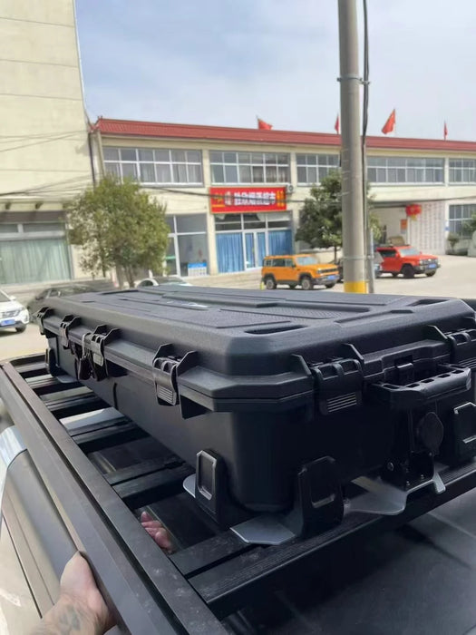 Wrangler Performance Parts Waterproof Outdoor Vehicle Storage Box Car Roof Platform Suitcase for Cross-Country Travel