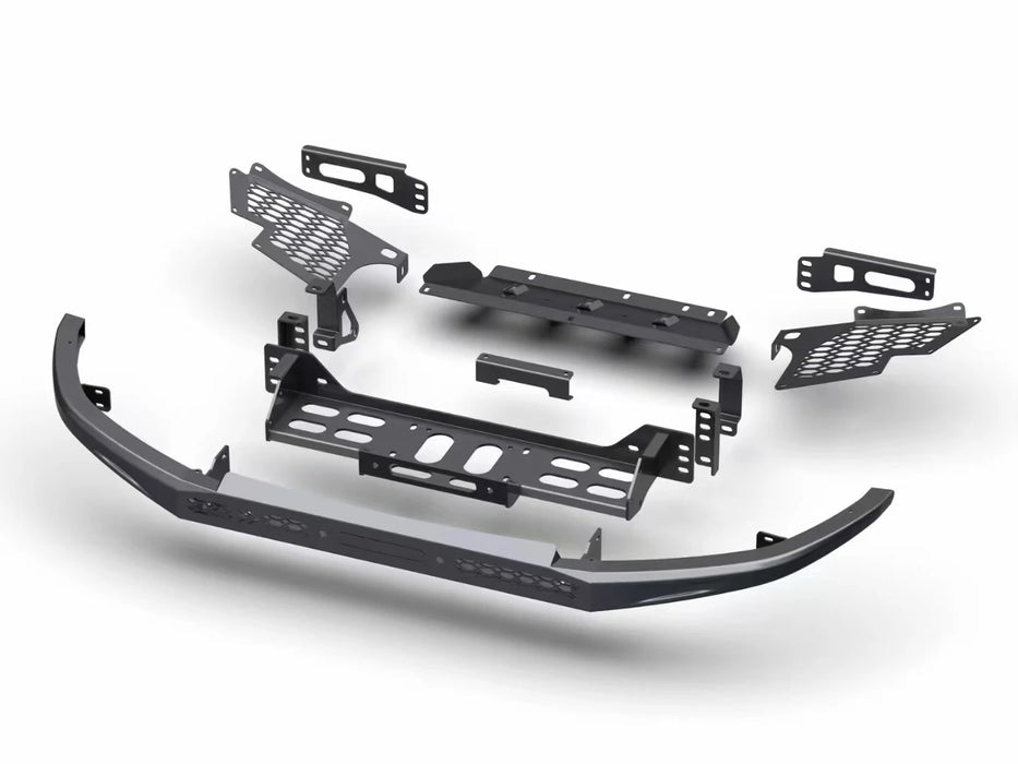 Good Quality Offroad Accessories Front Bumper 3mm Inner Bracket Steel 6mm for LEXUS GX470  Sand Punching Front Bumper