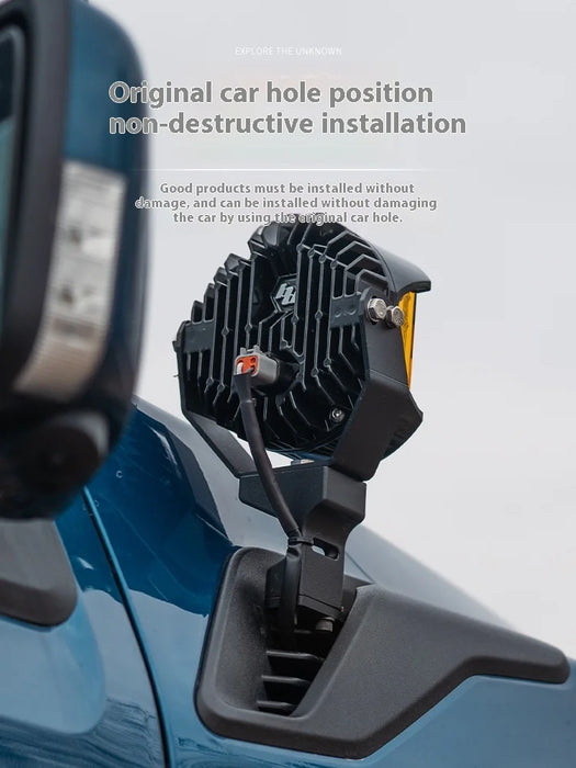 New for Raptor F150 Spotlight Bracket Performance Parts for Modified Raptor 18-23 Hood and A-Pillar