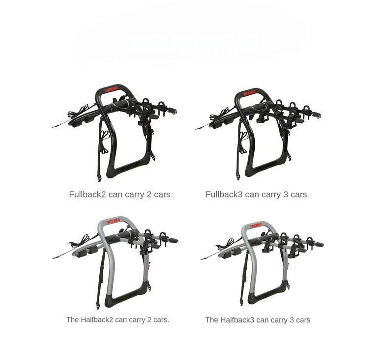 Fullback Car Trunk Bike Rack Sturdy Rear Mount for Sedans and SUVs Easy to Install
