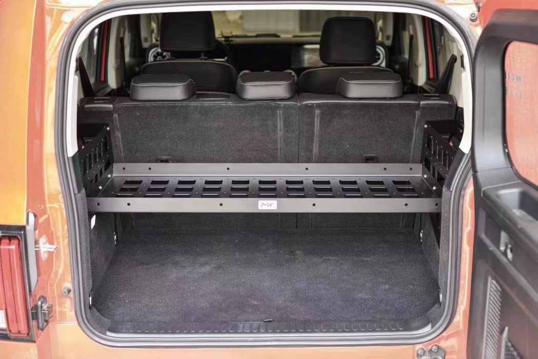 Car Accessories Rear Boot Trunk Roof Luggage Rack Storage Organizer Molle Panel for Tank 300 Trunk Storage Luggage Rack