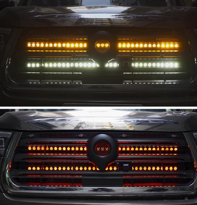 Front Grille LED Long Strip Spotlights Off-road POER Commercial POER Pickup Truck Modified LED Spotlights for GWM POER