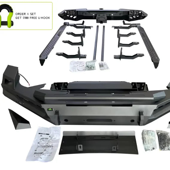 Wholesale OEM  Bumper 4x4 Offroad Bar ForTank 300 Front and Rear Pillager Bumper Arena Bumper Front/Rear/Side Bumper