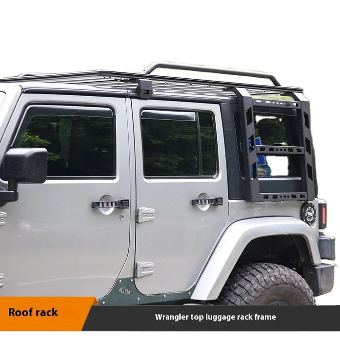 07-17wrangle Roof Modified Luggage Rack Off-Road JKWrangler Performance Parts with New Roof