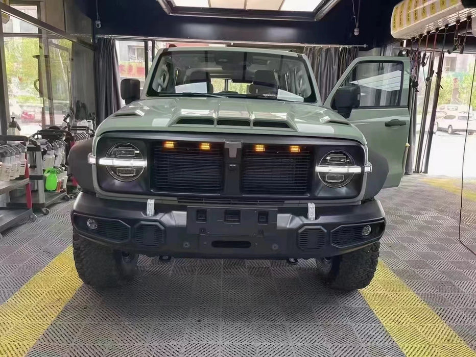 Body Kit Front+Rear Protection Bumper Off Road 4X4 for Tank 300 Maple Forest Iron Cavalry Protection Bar Combination