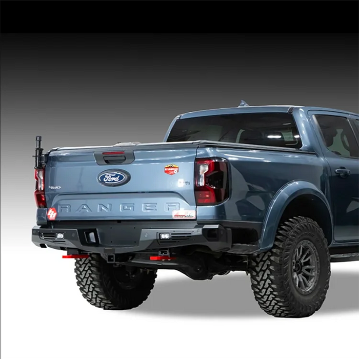 RANGER Off-Road Rear Bumper, Bomber Rear Bumper - Protective, Attractive, Practical, Escort for Passionate Off-Roading