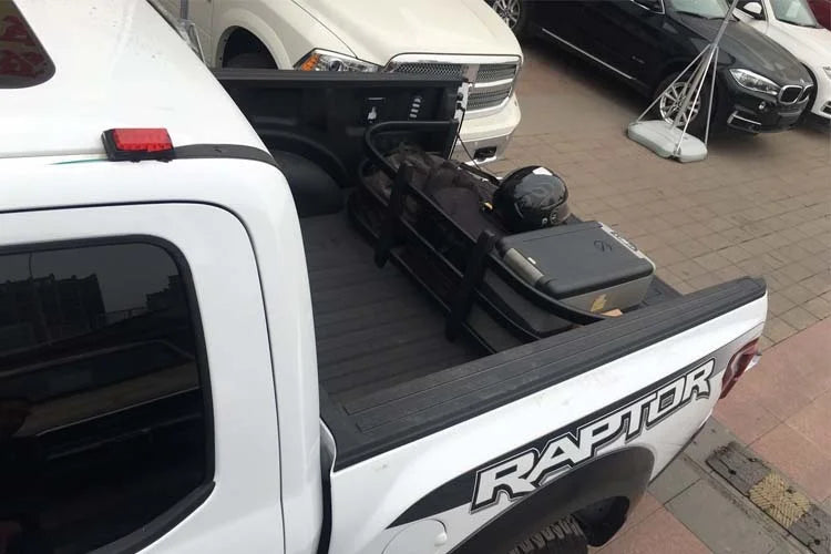 Tantu for Ram Raptor F150 New Tail Box Expansion Rack Trunk Luggage Fence Cargo Barrier Luggage Shelf