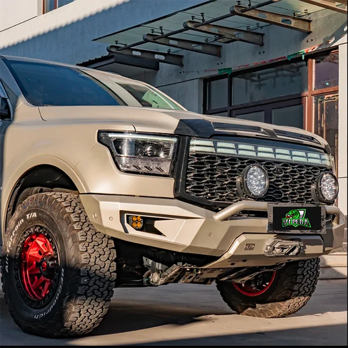 Tank 500 Black Warrior Front Bumper, TANKE Bumper - Protective, Attractive & Practical, Escort for Passionate Off-Roading