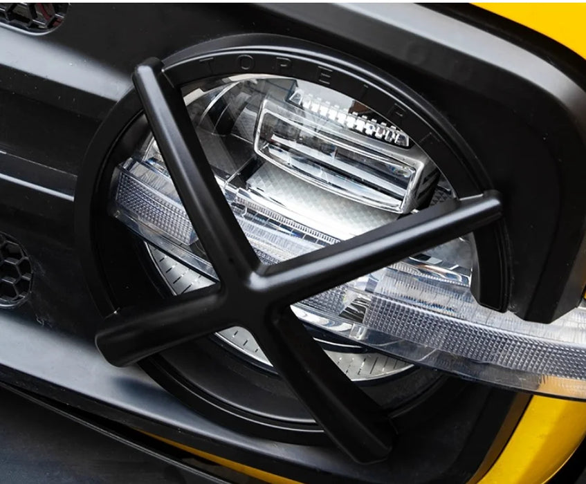 Body Kit Plastic Lampshade New Condition Middle Grill Facelift Net Mesh for Tank 300 Headlight Cover 4x4 Offroad