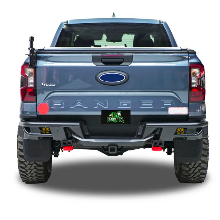 FORD RANGER Sand Driving Tubular Double Rear Bumpers, Metal Rear Bumper, Modified High-Quality Wear-Resistant Protection Upgrade & Installation