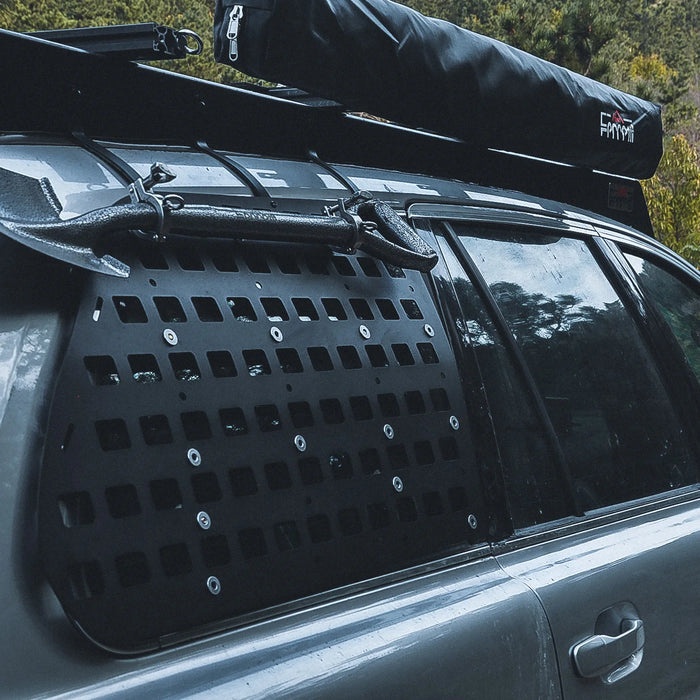 For XC90 Modified Accessories Rear Window Armor Expansion Bracket Side Window Protection Plate Window Side Net-Brand New