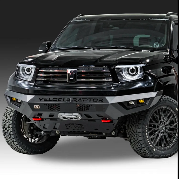 Tank 700 Hennessey Winch-Style Front Bumper, Metal Bumper, Hennessey Front Bumper with Winch Mount, Front Off-Road Bumper