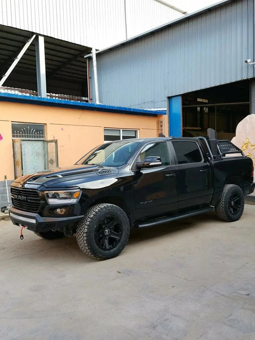 19 for Dodge for Ram 1500 Bumper with Front and Rear Anti-Collision Beam LED Light Modification New Condition