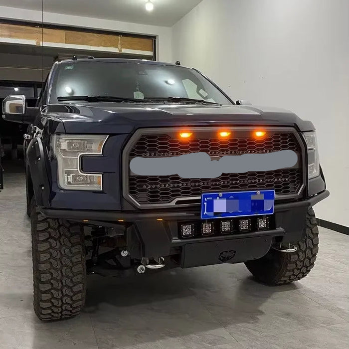 New 15-20 F150 Raptor Pickup Truck Modification Modified Front Bumper Tube Front Guard KFR Front Bumper